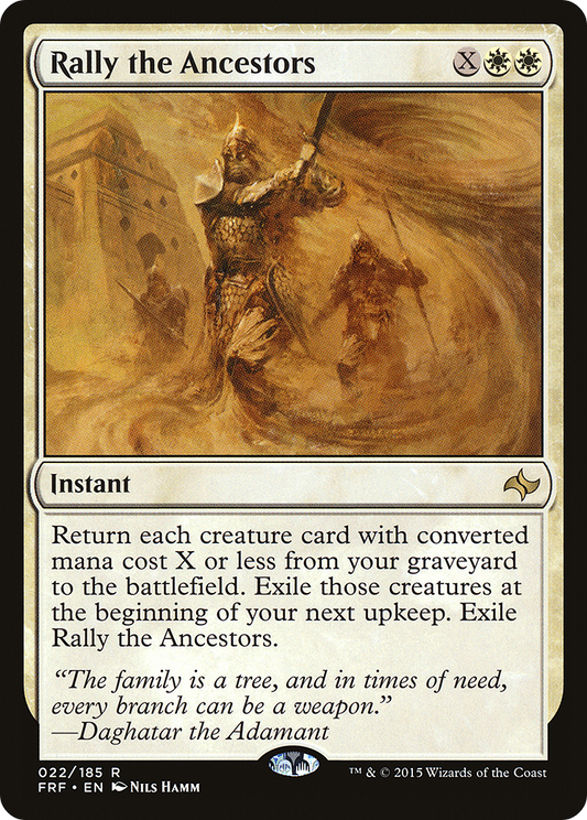 Rally the Ancestors - Foil