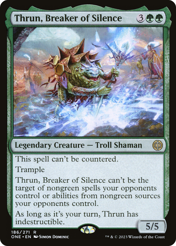 Thrun, Breaker of Silence - Foil
