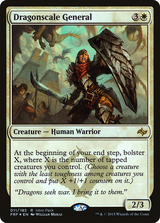 Dragonscale General (011) (Intro Pack) - Foil