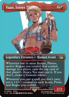 Vaan, Street Thief (0390) (Borderless) - Foil