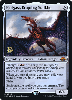 Herigast, Erupting Nullkite (0008) (Prerelease) - Foil