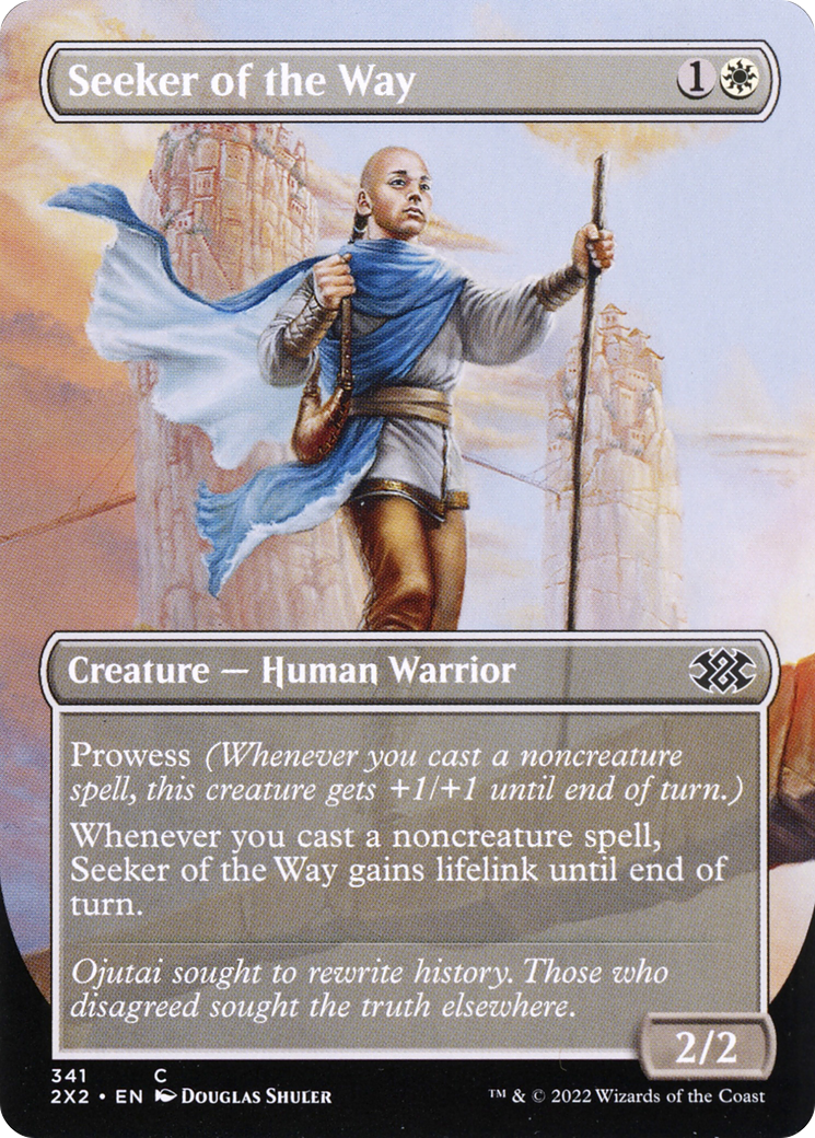 Seeker of the Way (341) (Borderless) - Foil