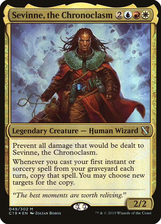 Sevinne, the Chronoclasm (Oversized) - Foil
