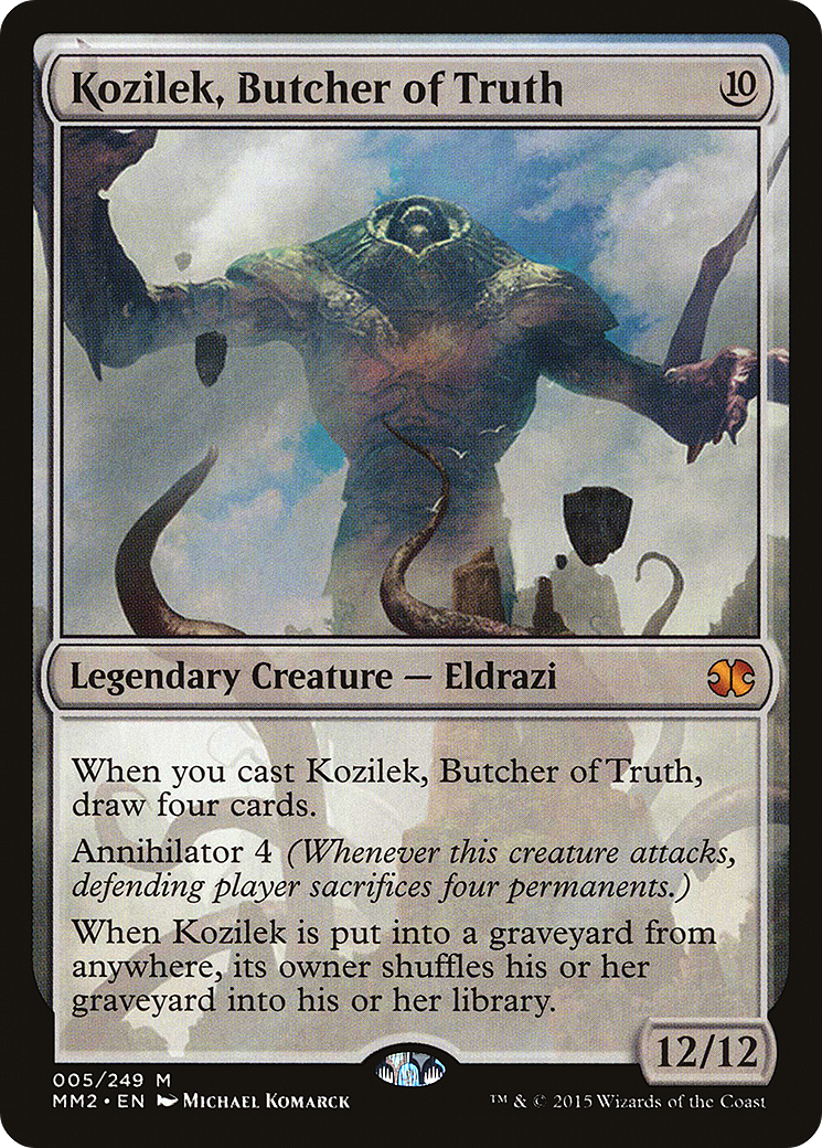 Kozilek, Butcher of Truth - Foil