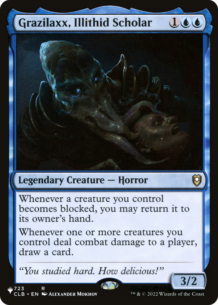 Grazilaxx, Illithid Scholar (CLB-723) (PLST)