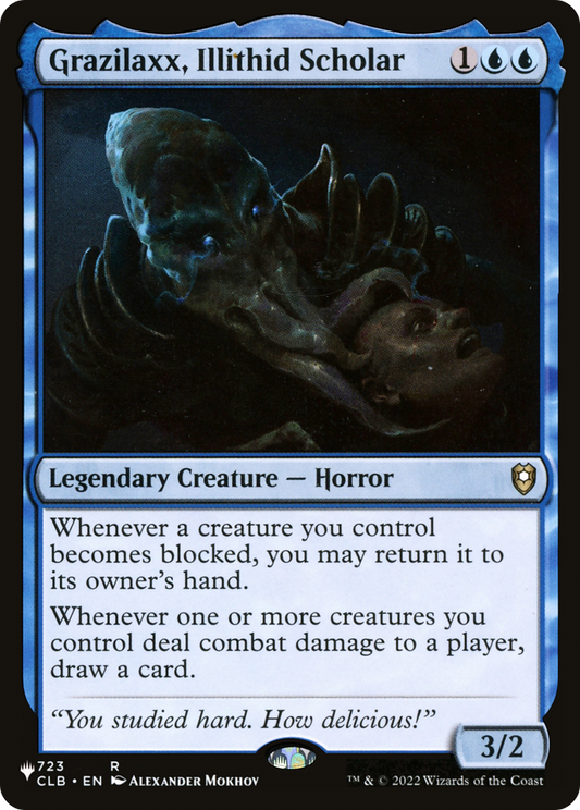 Grazilaxx, Illithid Scholar (CLB-723) (PLST)