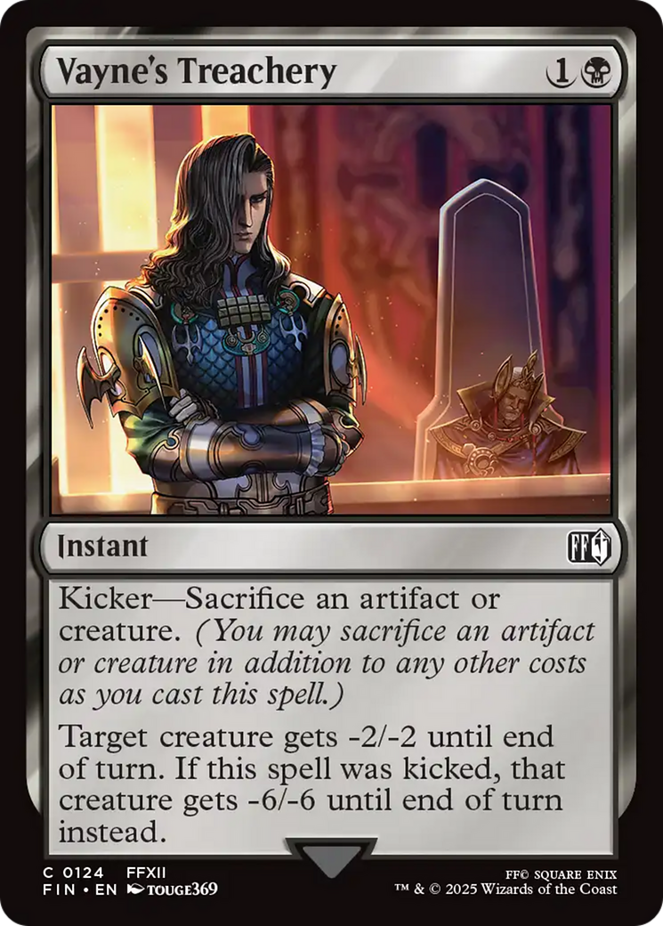 Vayne's Treachery - Foil