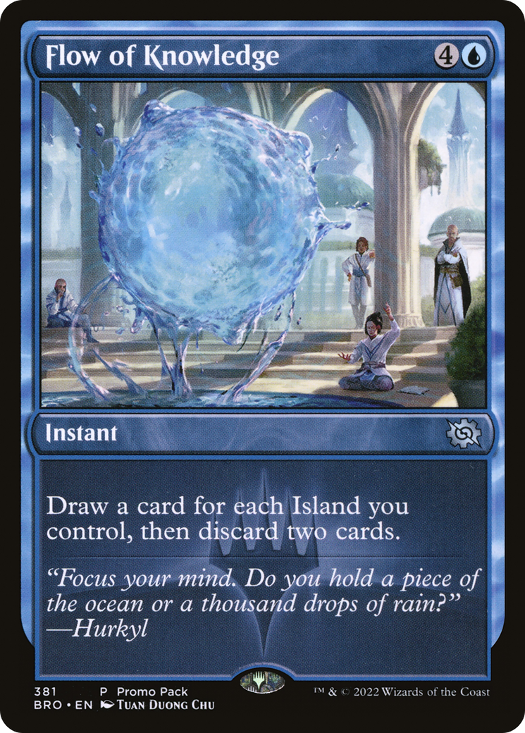 Flow of Knowledge (381) (Promo Pack) - Foil