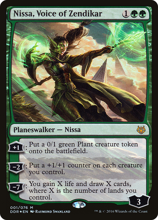 Nissa, Voice of Zendikar - Foil