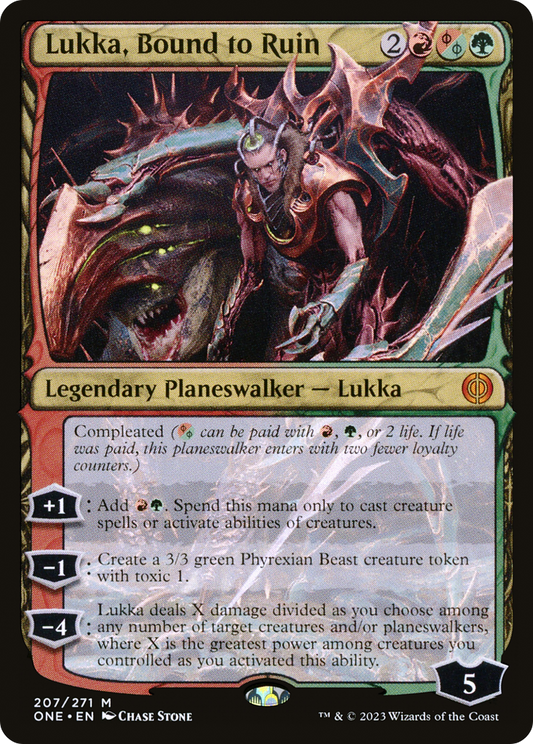 Lukka, Bound to Ruin - Foil