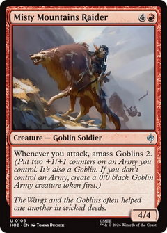 Misty Mountains Raider (HOB) - Foil