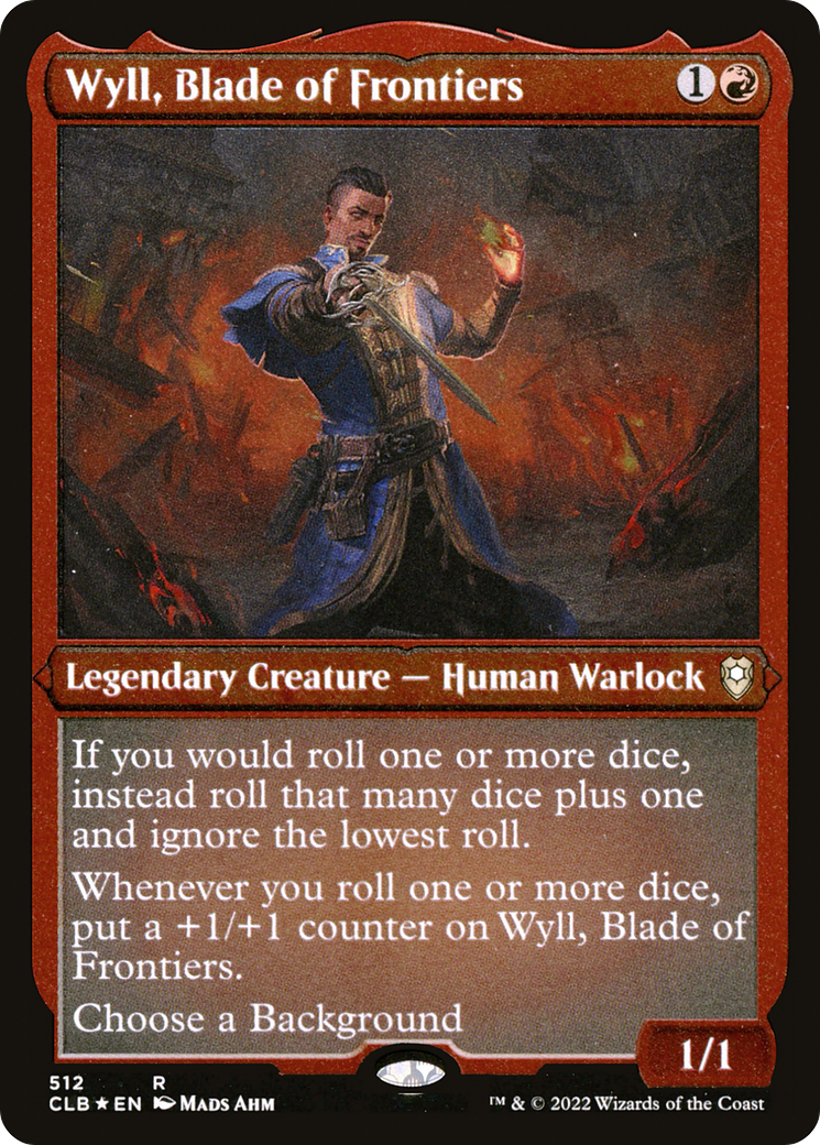 Wyll, Blade of Frontiers - Foil Etched