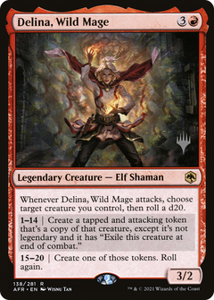 Delina, Wild Mage (138) (Promo Pack) - Foil