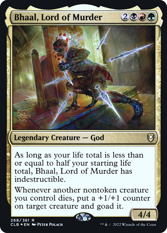 Bhaal, Lord of Murder (268) (Prerelease) - Foil