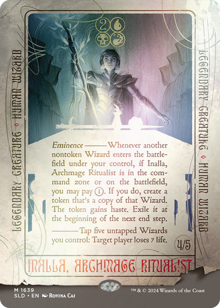 Inalla, Archmage Ritualist (1639) (Showcase) - Rainbow Foil