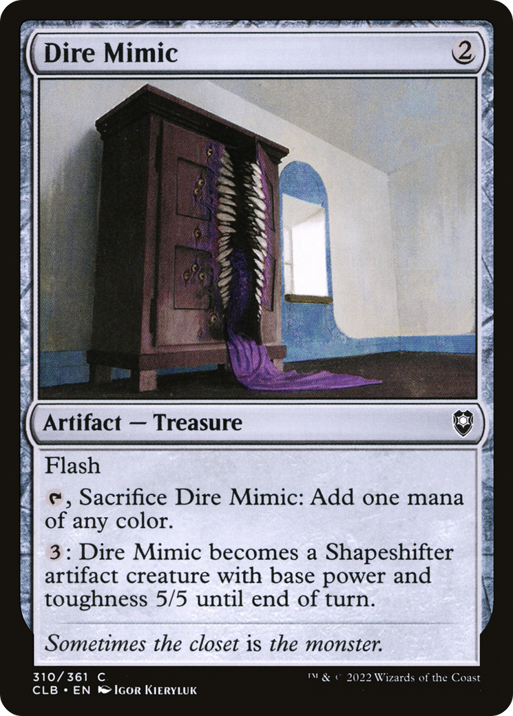Dire Mimic - Foil