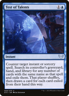 Test of Talents - Foil