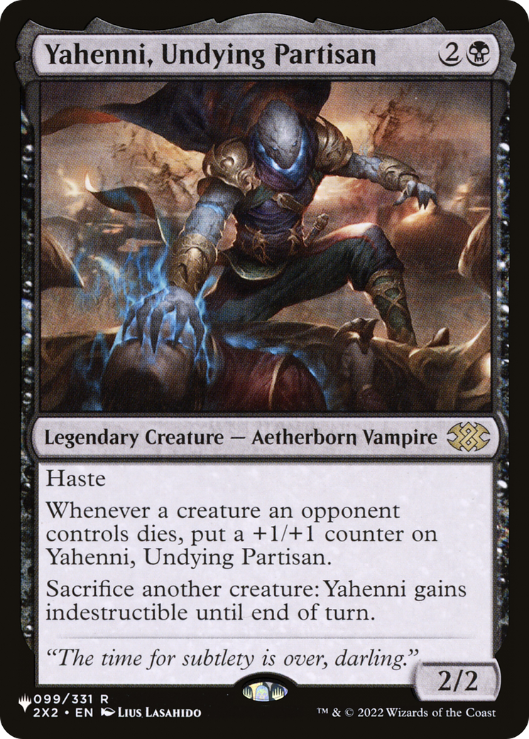Yahenni, Undying Partisan (2X2-99) (PLST)