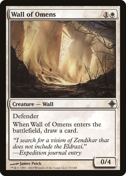 Wall of Omens - Foil