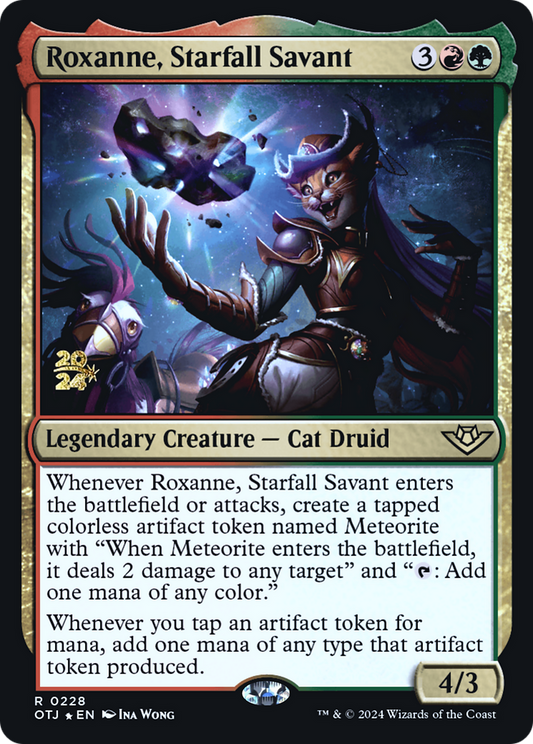 Roxanne, Starfall Savant (0228) (Prerelease) - Foil