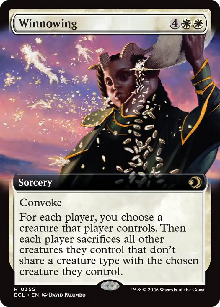 Winnowing (0355) (Extended Art) (ECL) - Foil