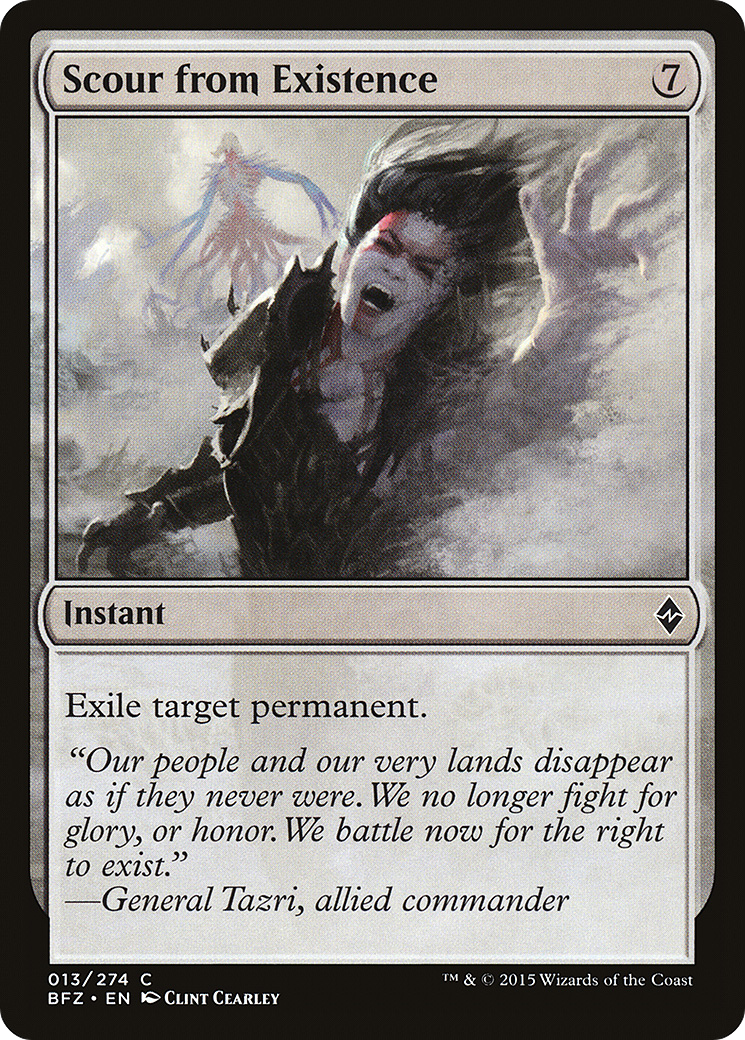 Scour from Existence - Foil