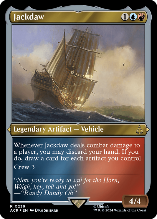 Jackdaw (0239) - Foil Etched