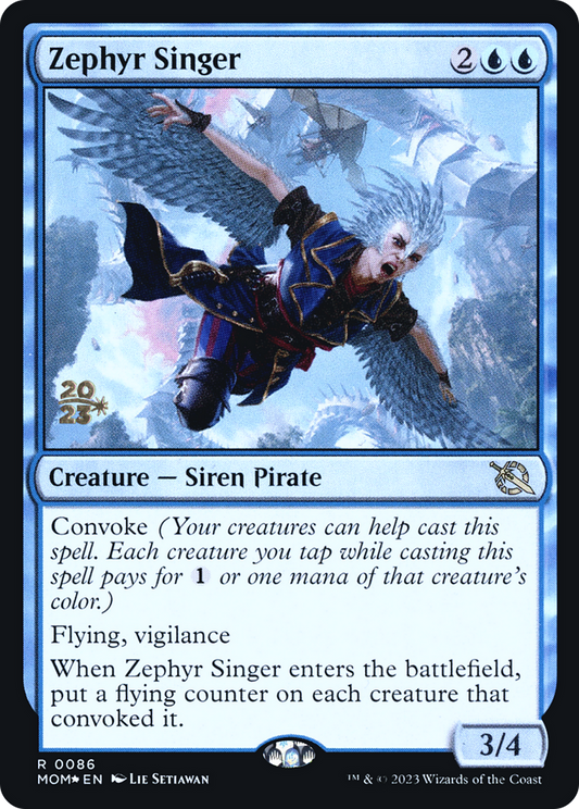 Zephyr Singer (0086) (Prerelease) - Foil