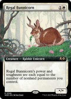 Regal Bunnicorn (0326) (Extended Art)