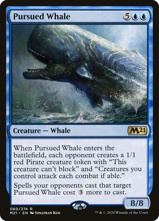 Pursued Whale (060) (Promo Pack) - Foil