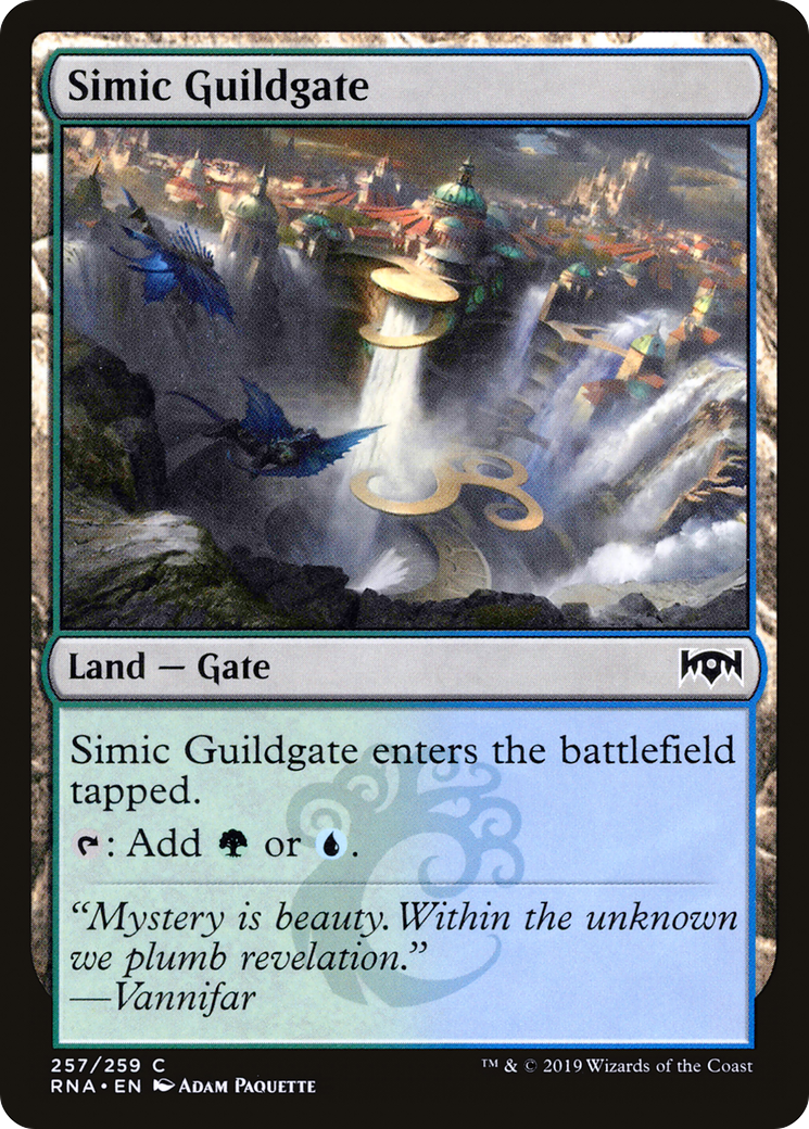 Simic Guildgate (257) - Foil