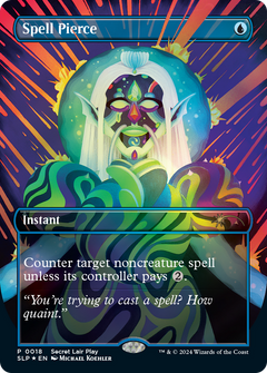 Spell Pierce (0018) (Borderless) - Foil