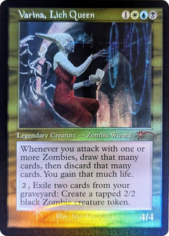 Varina, Lich Queen (861) (Retro Frame) - Foil