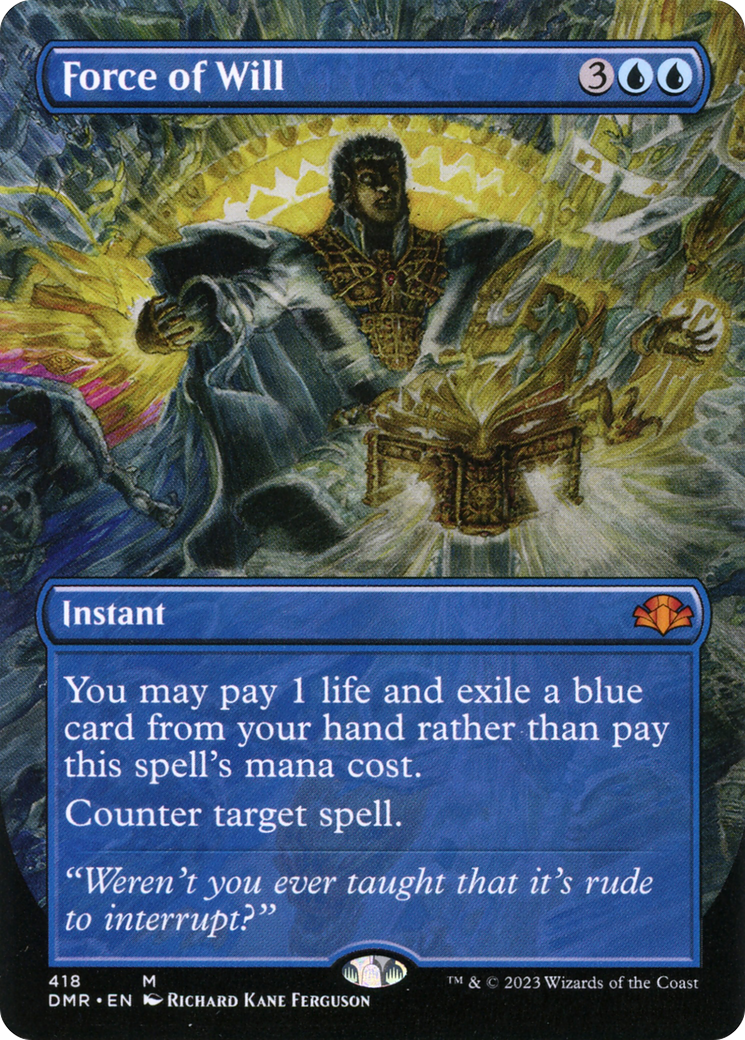 Force of Will (418) (Borderless)