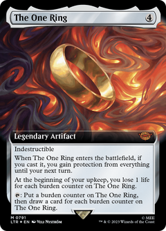 The One Ring (0791) (Extended Art) - Surge Foil