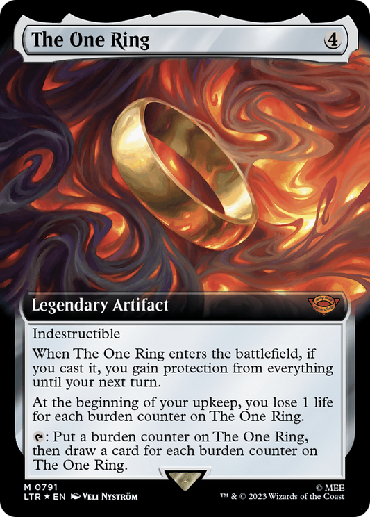 The One Ring (0791) (Extended Art) - Surge Foil
