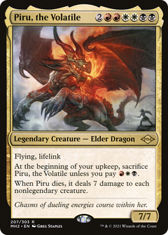 Piru, the Volatile - Foil