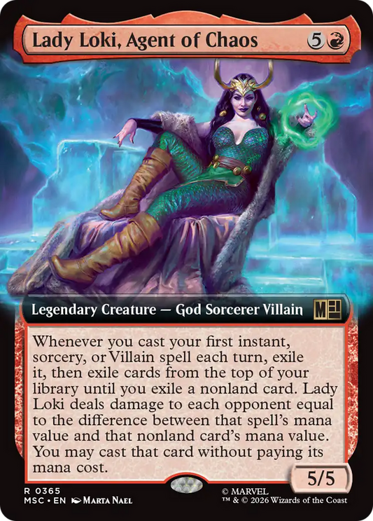 Lady Loki, Agent of Chaos (0365) (Extended Art) (MSC)