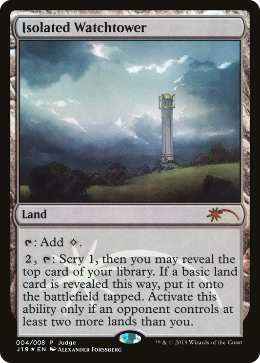 Isolated Watchtower (004) (Judge) - Foil