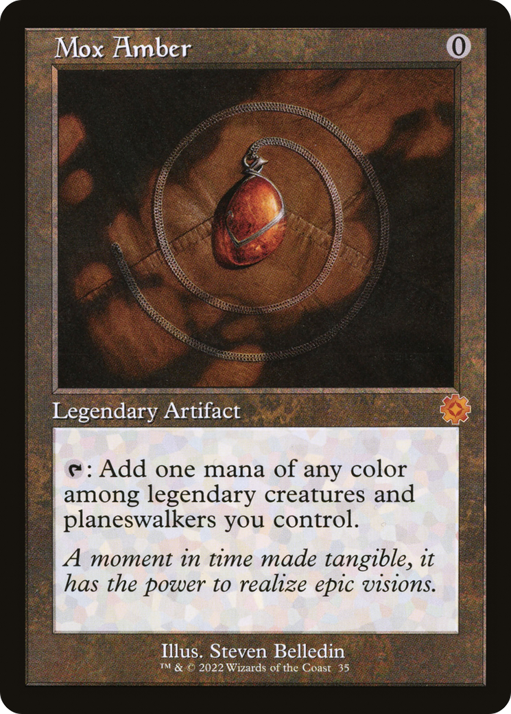 Mox Amber (035) (Retro Frame)