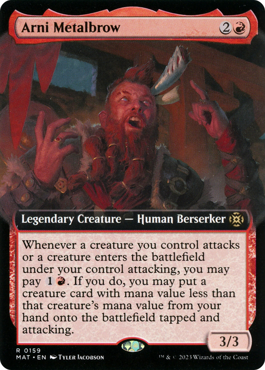 Arni Metalbrow (0159) (Extended Art)