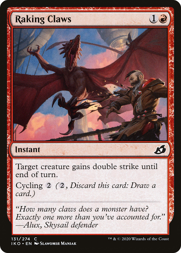 Raking Claws - Foil