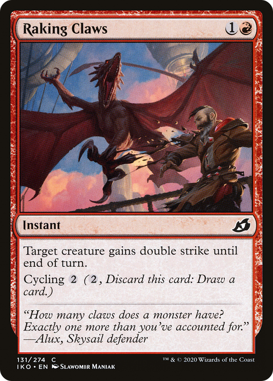 Raking Claws - Foil