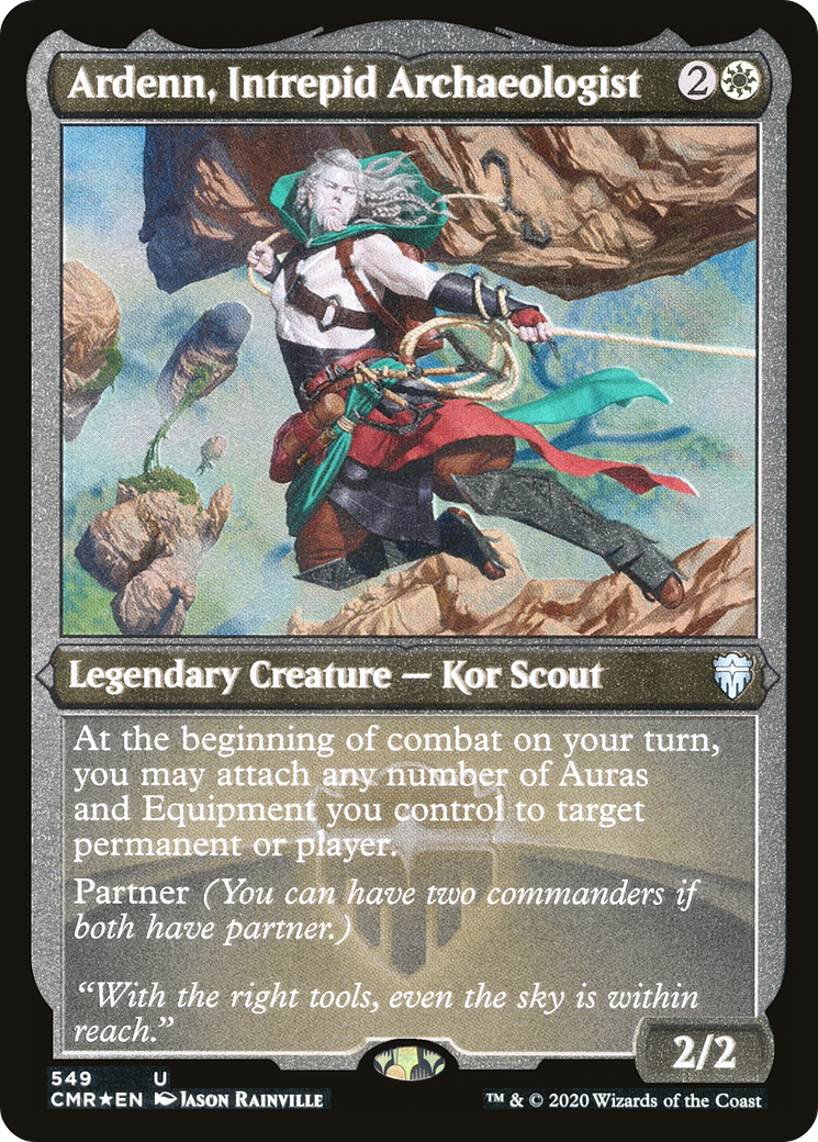 Ardenn, Intrepid Archaeologist - Foil Etched