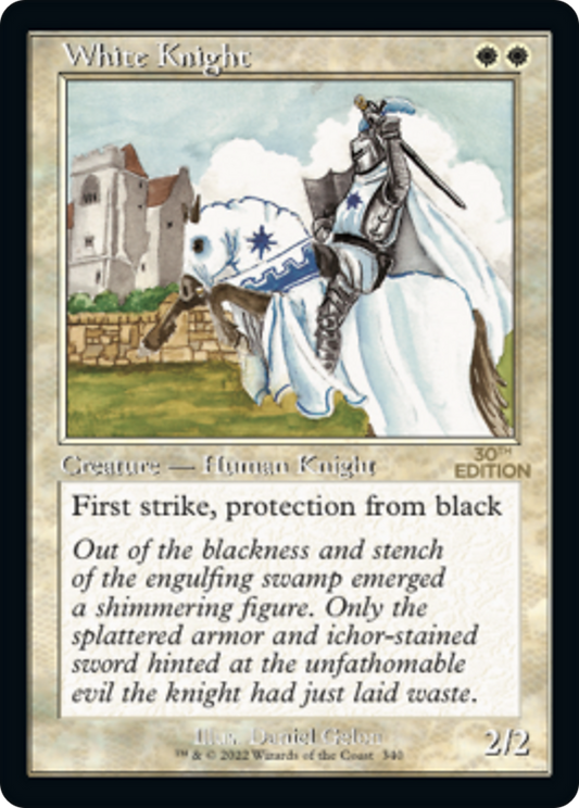 White Knight (Retro Frame)
