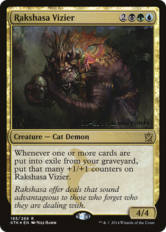 Rakshasa Vizier (193) (Prerelease) - Foil