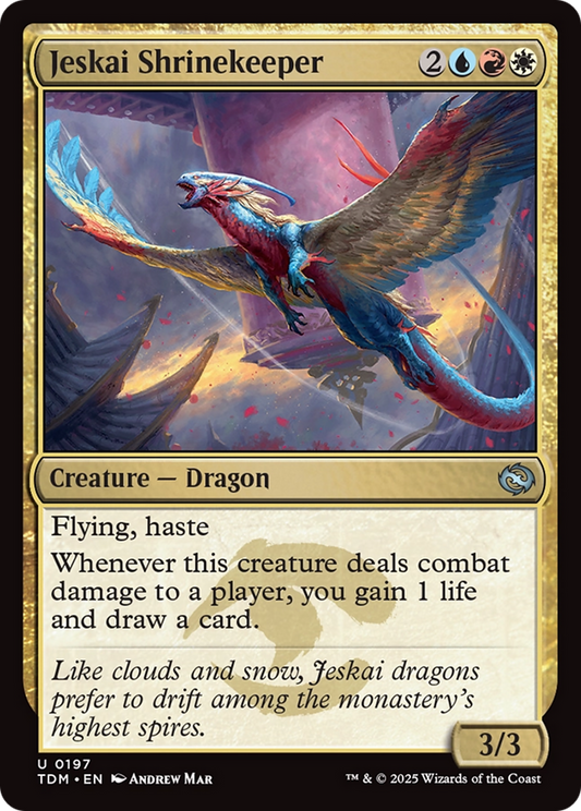 Jeskai Shrinekeeper - Foil