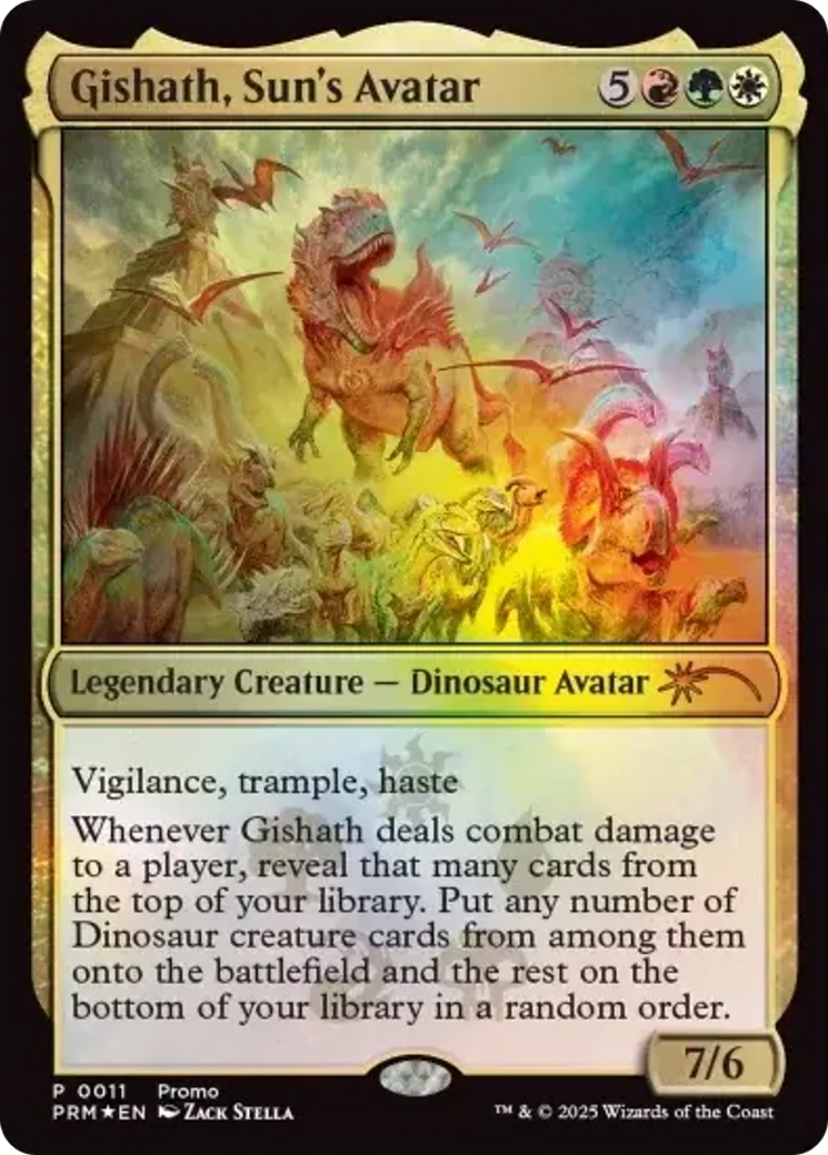 Gishath, Sun's Avatar (0011) (PMEI) - Foil