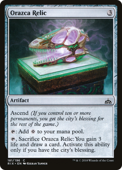 Orazca Relic - Foil