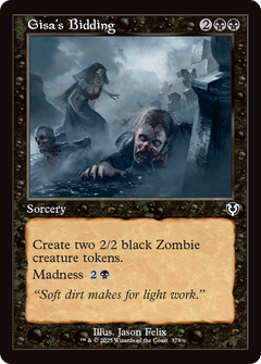 Gisa's Bidding (0379) (Retro Frame)